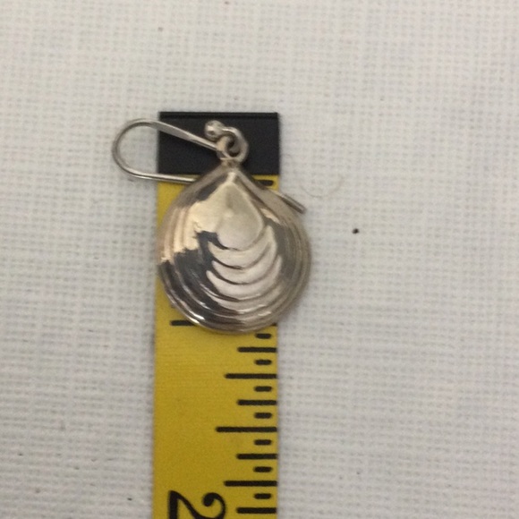 Multicolor rope Sliver Shell Pendant Necklace and Earring Set - Picture 6 of 7